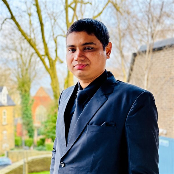 Image of a man wearing professional suit